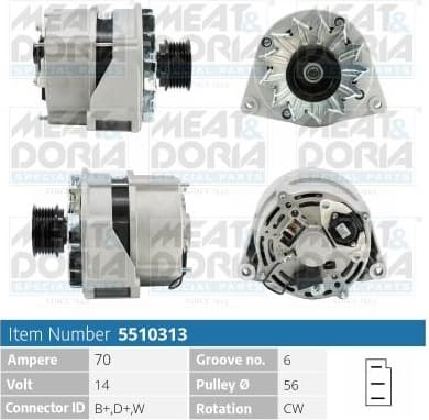 Alternator 5510313