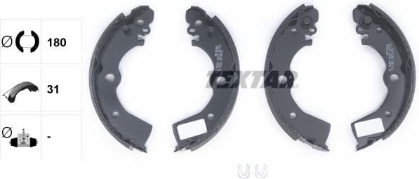 Brake Shoe Set 91045300 - image 2