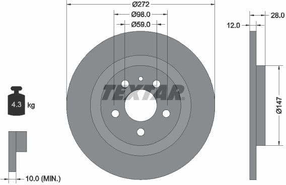 Brake Disc PRO 92118203