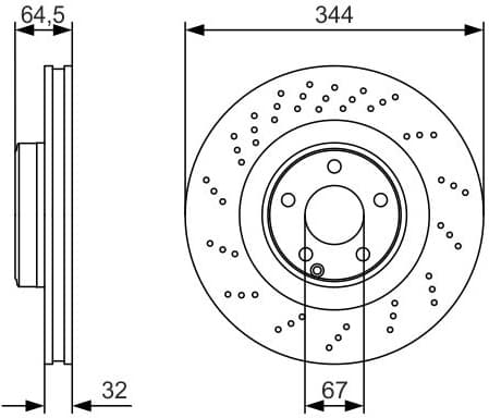 Brake Disc 0986479A17 - image 10