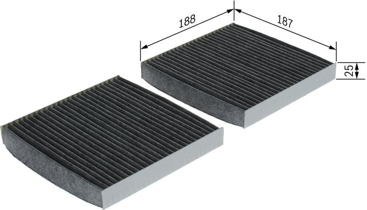Filter, cabin air 1 987 432 542 - image 10