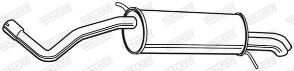 Rear Muffler 23208 - image 2