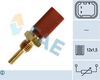 Sensor, coolant temperature 33710