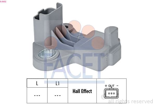 Sensor, crankshaft pulse Made in Italy - OE Equivalent 9.0602