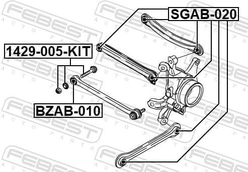 Camber Correction Screw 1429-005-KIT - image 2