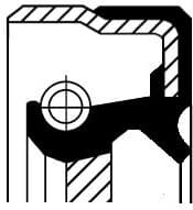 Seal differential-shaft 010 33854B - image 3