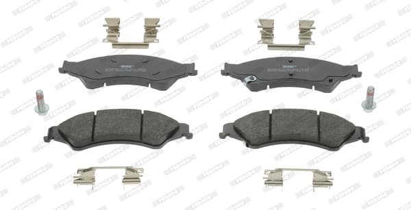 Brake pads front, Top Quality FDB4832 - image 2