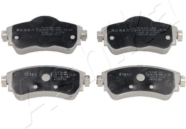 Brake Pad Set, disc brake 50-00-0614