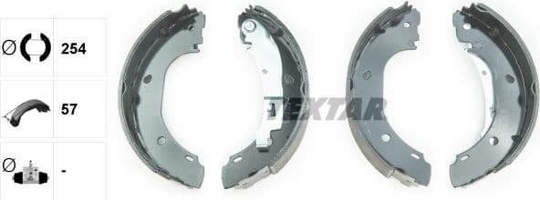 Brake Shoe Set 91060900 - image 2