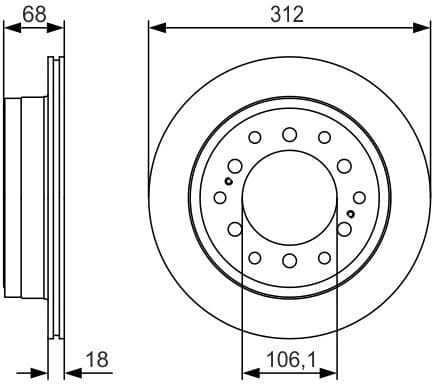 Brake Disc 0986479S36 - image 10