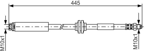 Brake Hose 1 987 476 180 - image 6