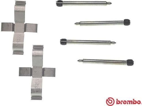 Accessory Kit, disc brake pad PRIME LINE A 02 295