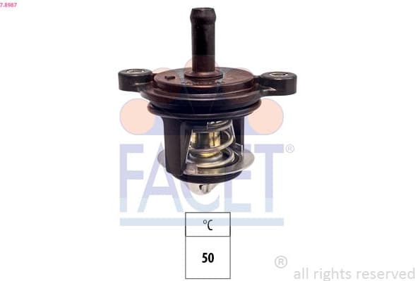 Thermostat, coolant Made in Italy - OE Equivalent 7.8987