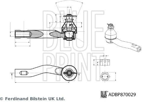Tie Rod End ADBP870029 - image 2