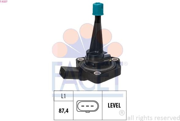 Sensor, engine oil level OE Equivalent 7.0227