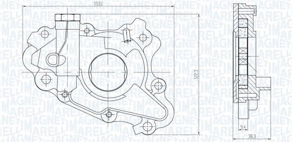 Oil Pump 351516000117 - image 2