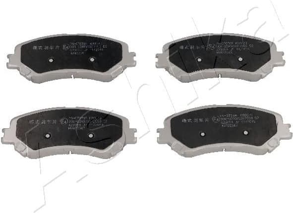Brake Pad Set, disc brake 50-00-0707