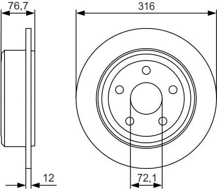 Brake Disc 0986479R08 - image 10