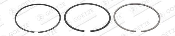Piston Ring Set Goetze Diamond Coated® LKZ-Ring® 08-449707-00