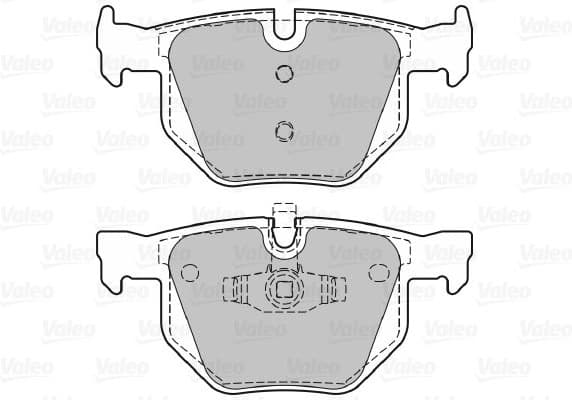 Brake Pad Set, disc brake 598885 - image 2