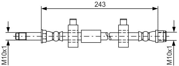 Brake Hose 1 987 476 320 - image 2