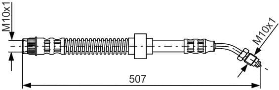 Brake Hose 1 987 481 150 - image 5