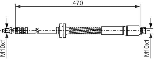 Brake Hose 1 987 476 951 - image 10