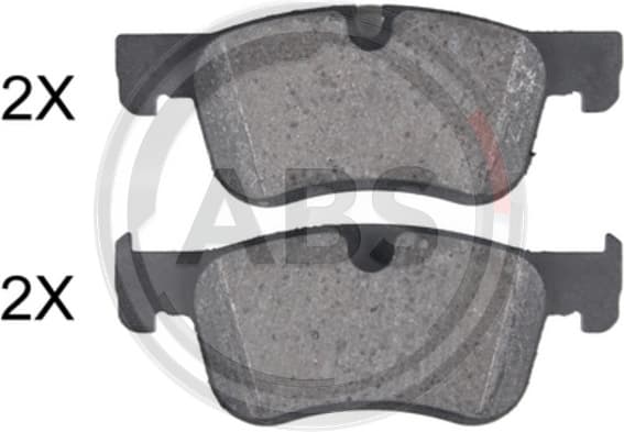 Brake Pad Set, disc brake 35029