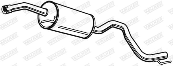 Centre Muffler 22772 - image 2