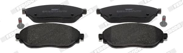Brake pads front, Top Quality FVR4840