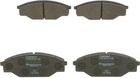 Brake Pad Set, disc brake 0986424382 - image 8