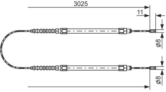 Cable Pull, parking brake 1987477113