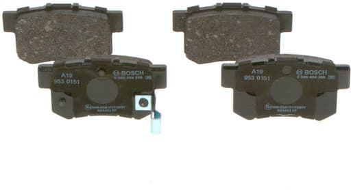 Brake Pad Set, disc brake 0986494358 - image 5