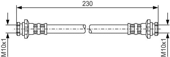Brake Hose 1 987 476 137 - image 6