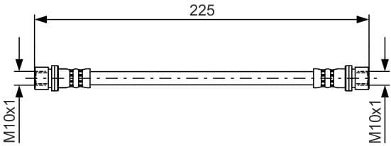 Brake Hose 1 987 481 411 - image 8