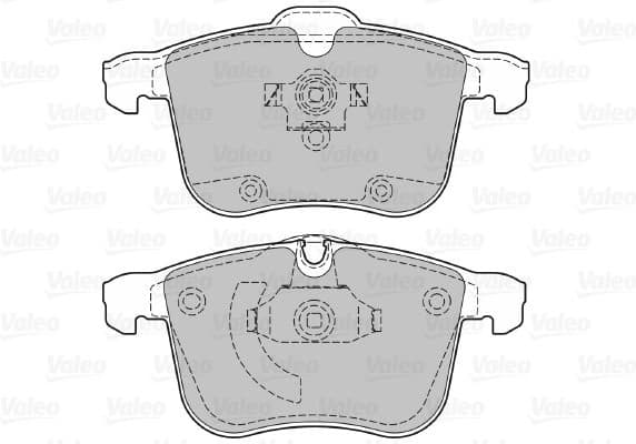 Brake Pad Set, disc brake 598808
