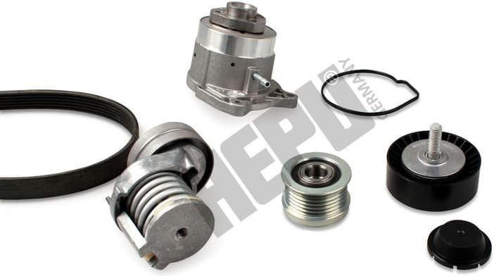 Water Pump + V-ribbed Belt Kit PK06560