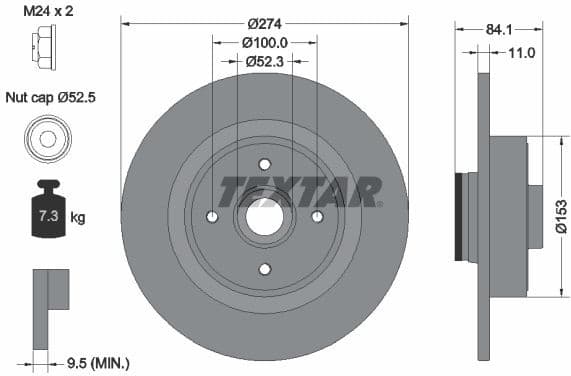Brake Disc PRO 92223203