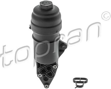 Housing, oil filter 117 296