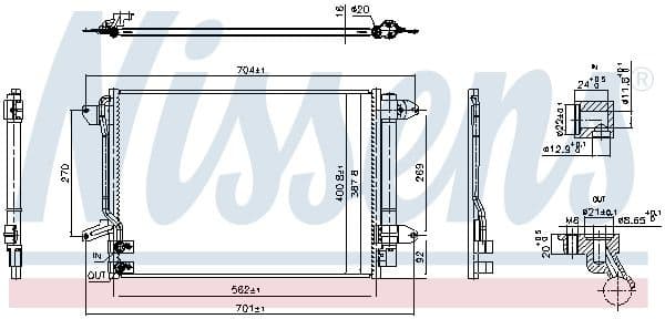 Condenser, air conditioning ** FIRST FIT ** 940907 - image 6