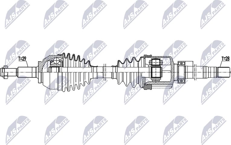 Drive Shaft NPW-RE-205