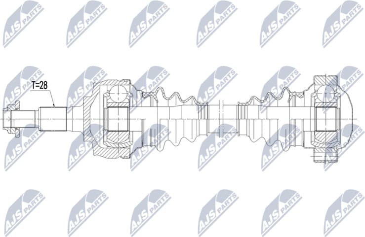 Drive Shaft NPW-PS-015