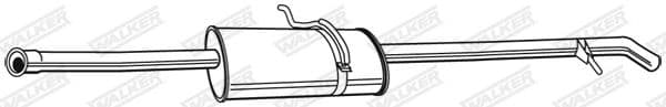 Rear Muffler 23123 - image 2
