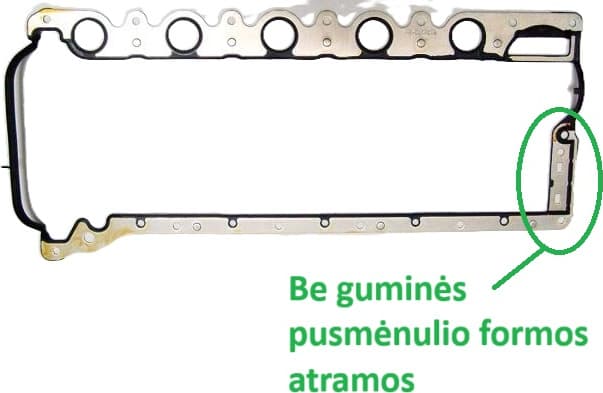 Gasket valve cover 394.310