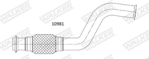 Exhaust Pipe 10981 - image 2