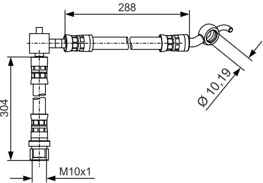 Brake Hose 1 987 481 486 - image 6