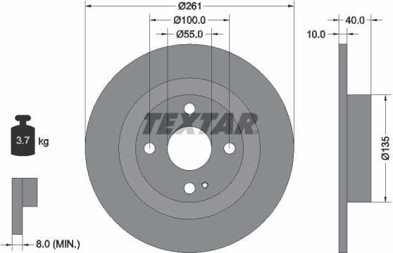 Brake Disc 92130200