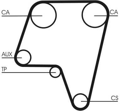 Timing Belt CT819