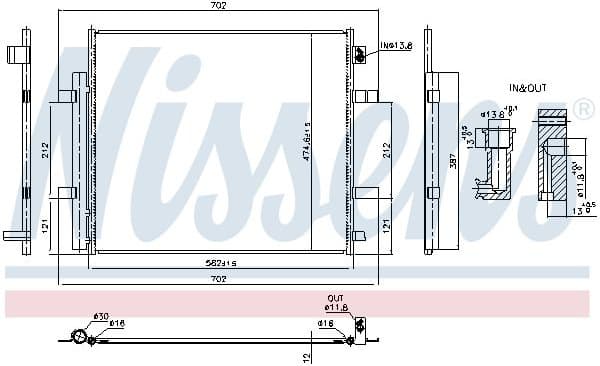 Condenser, air conditioning ** FIRST FIT ** 940893 - image 6