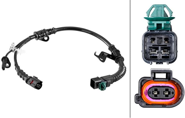 Sensor, wheel speed 6PU 358 218-781